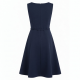 Navy Sleeveless Women's Dress