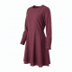 Berry Long Sleeve Dress