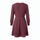 Berry Long Sleeve Dress