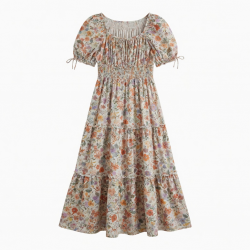 Floral Boho Women's Maxi Dress