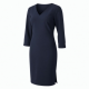V-Neck Three-Quarter Sleeve Sheath Women's Cocktail Dress
