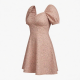 Short Sleeve Sweetheart Women's Dress
