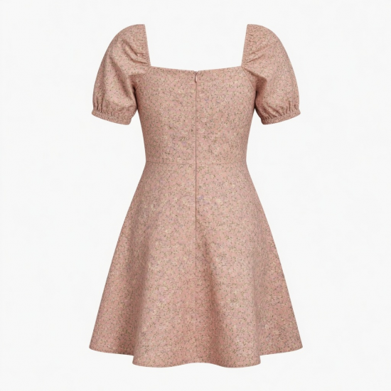 Short Sleeve Sweetheart Women's Dress