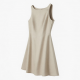 Sleeveless A-Line Linen Women's Mini Dress