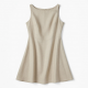 Sleeveless A-Line Linen Women's Mini Dress