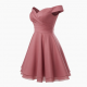 Off-Shoulder Sweetheart Women's Cocktail Dress