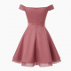 Off-Shoulder Sweetheart Women's Cocktail Dress