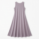 V-Neck Sleeveless A-Line Loose Fit Women's Maxi Dress