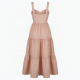 Sweetheart Sleeveless Tiered A-Line Women's Maxi Dress