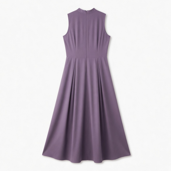 High Neck Sleeveless Women's Maxi Dress