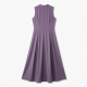 High Neck Sleeveless Women's Maxi Dress