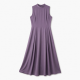 High Neck Sleeveless Women's Maxi Dress